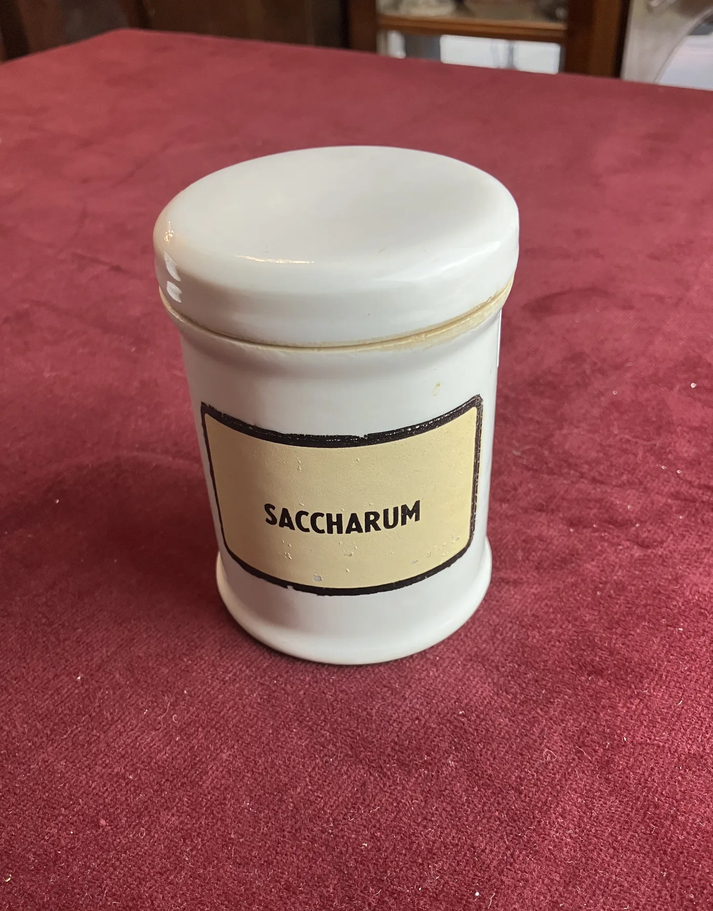 Lékárenská dóza "SACCHARUM" 200ccm