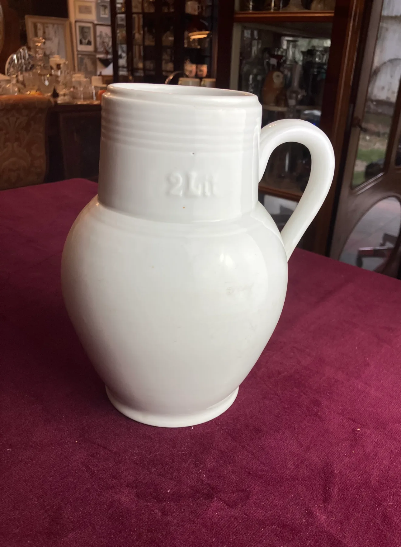 Porcelánový džbán na pivo - 2Lit