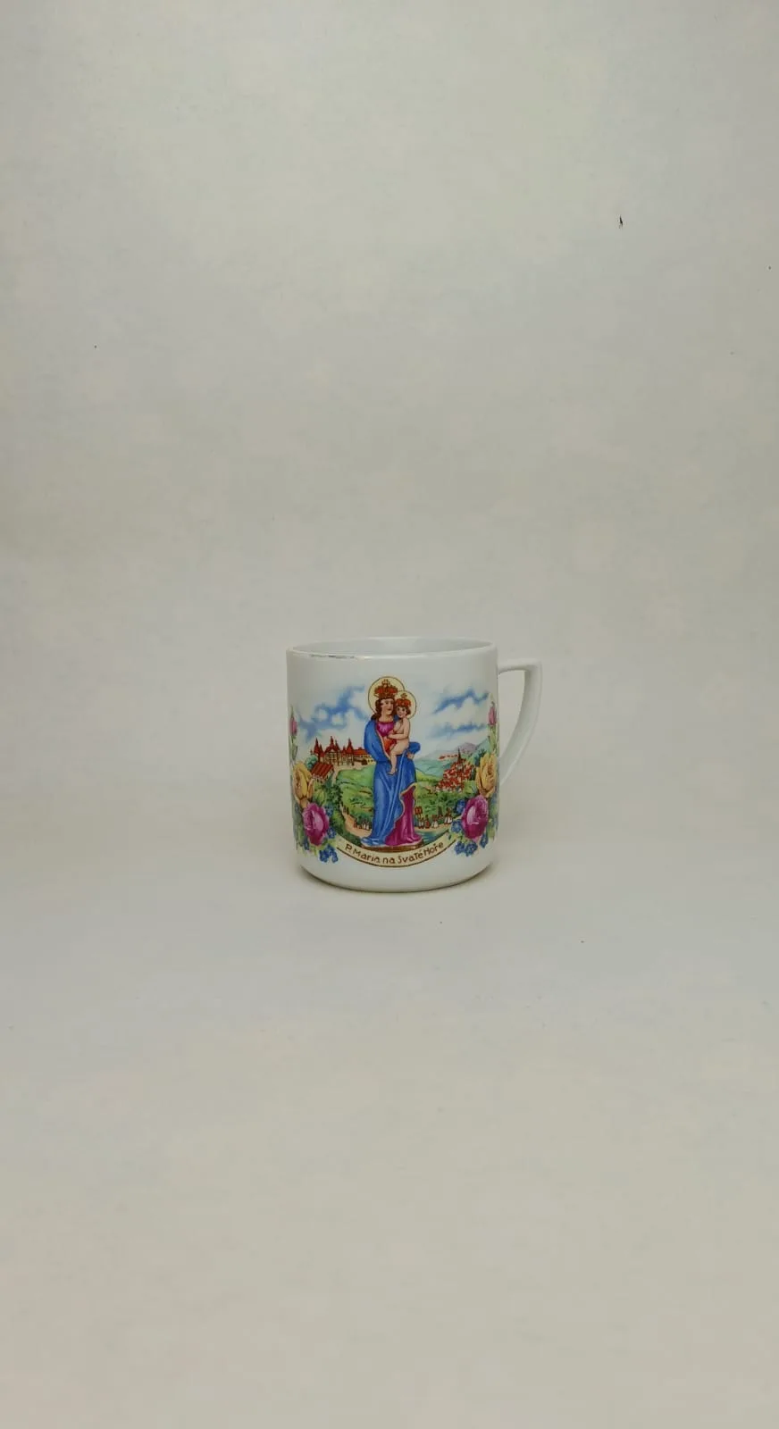 Porcelánový hrnek P. Maria na Svaté Hoře